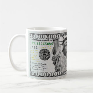 One Million Dollar Bill Coffee Mug