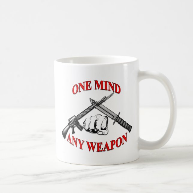 One Mind Any Weapon MCMAP Coffee Mug (Right)