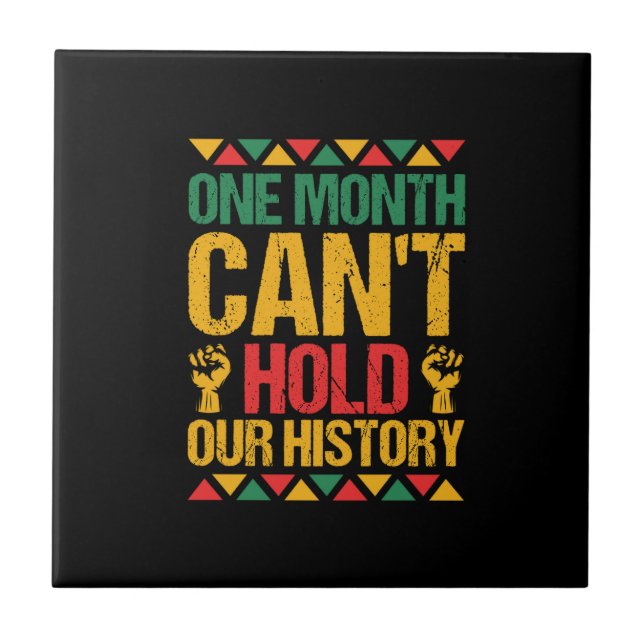 one_month_can_t_hold_our_history_01 ceramic tile (Front)