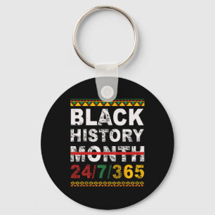 One Month Can't Hold Our History Black History Mon Key Ring
