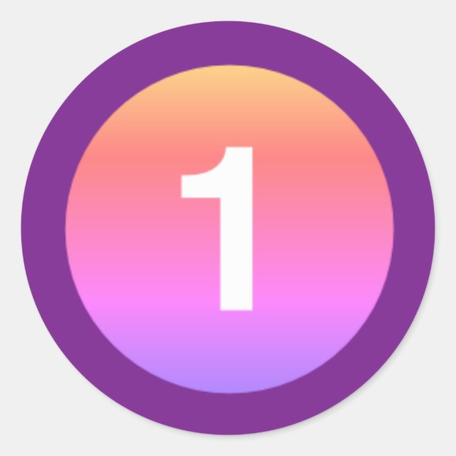 ONE MONTH OLD BABY INFANT STICKER AGE 72MARKETING (Front)