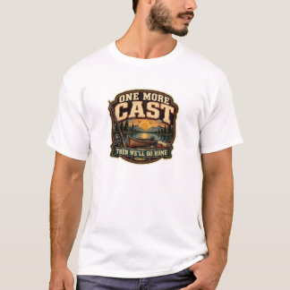 One More Cast Vintage Fishing T-Shirt