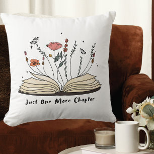 One More Chapter Book Lover Cushion