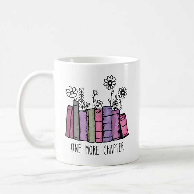 One More Chapter Christmas Mug (Left)