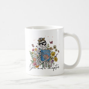 One More Chapter Floral Coffee Mug