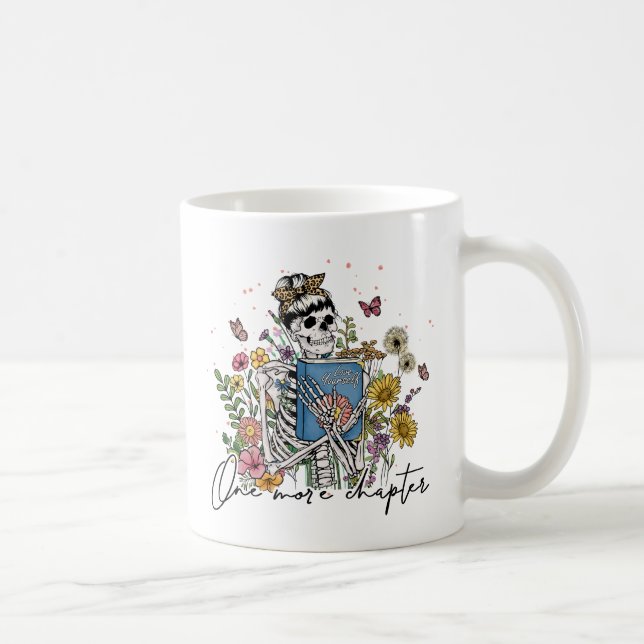One More Chapter Floral Coffee Mug (Right)