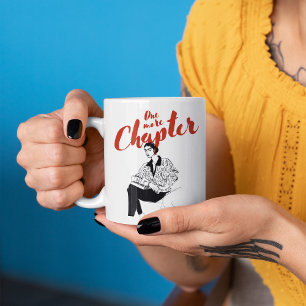 One More Chapter Red Script l Book Lovers & Reader Mug