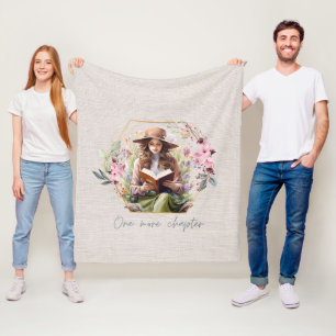 One More Chapter Textured Fleece Blanket