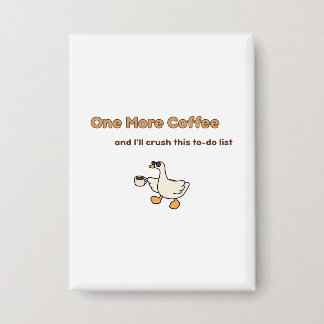 One More Coffee duck design