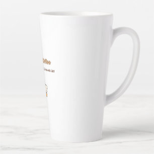 One More Coffee duck design Latte Mug