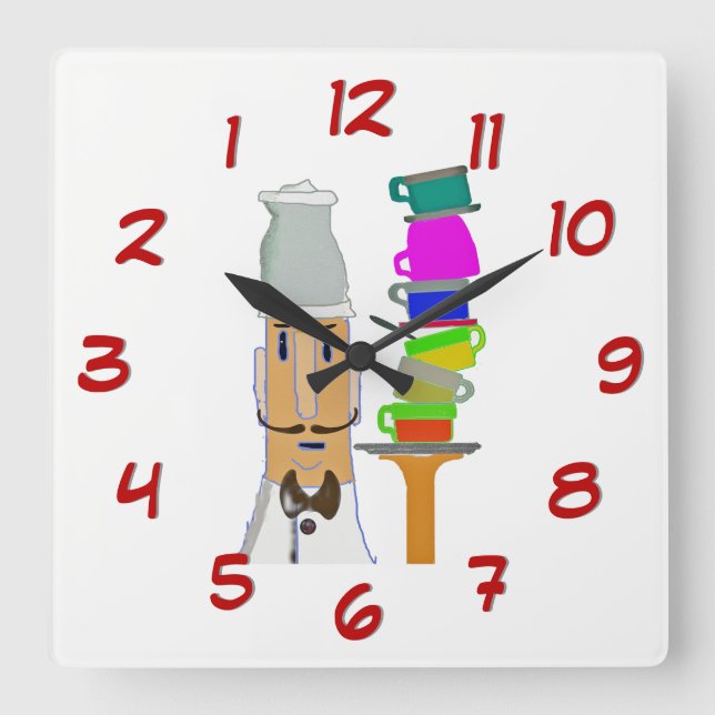 One More Cup - Turn Back the Time Backwards Clock (Front)