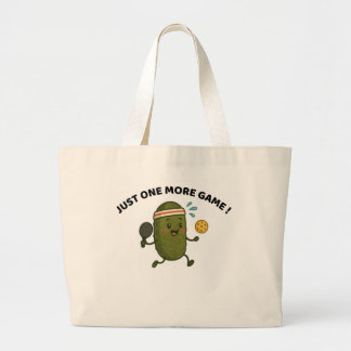 One More Game Pickleball Tote Bag