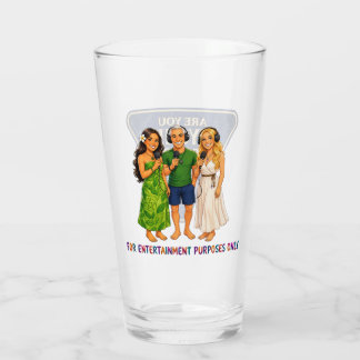 One More Pint  Glass