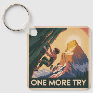 One More Try Key Ring