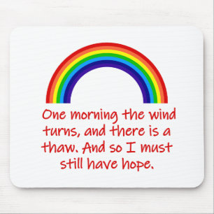 One Morning The Wind Turns  Mouse Pad