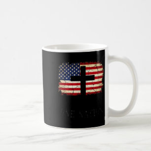 One Nation American 4th of July Flag USA Coffee Mug