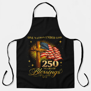 One Nation Under God 250 Years Apron
