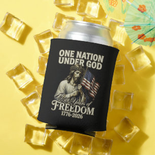 One Nation Under God 250 Years Blessings Can Cooler