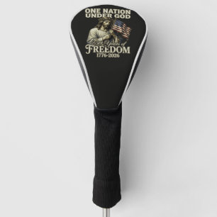 One Nation Under God 250 Years Blessings Golf Head Cover