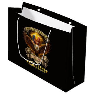 One Nation Under God 250 Years Blessings Large Gift Bag