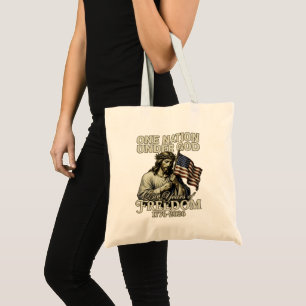 One Nation Under God 250 Years Blessings Tote Bag