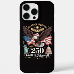 One Nation Under God 250 Years iPhone 16 Pro Max Case
