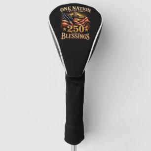 One Nation Under God 250 Years Golf Head Cover
