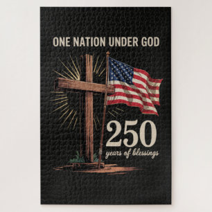 One Nation Under God 250 Years Jigsaw Puzzle