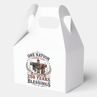 One Nation Under God 250 Years Of Blessings  Favour Box
