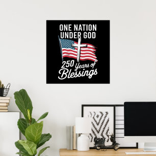 One Nation Under God 250 Years Poster