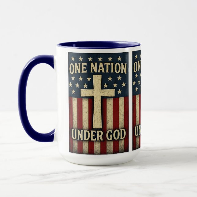 One Nation Under God Mug (Left)