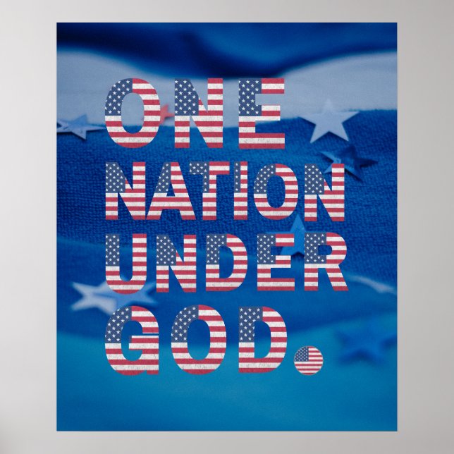 One Nation Under God.  Poster (Front)