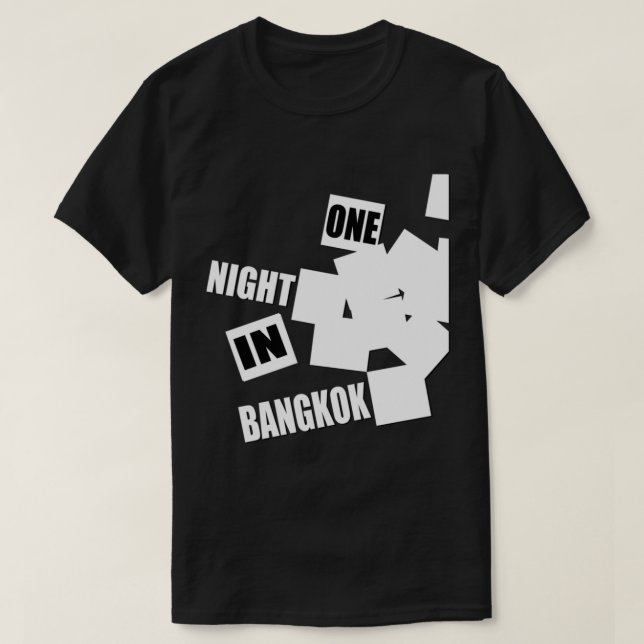 One Night in Bangkok Essential T-Shirt (Design Front)