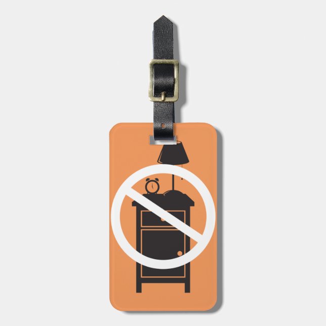 One Night Stand Luggage Tag (Front Vertical)