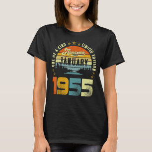 One Of A Kind  Awesome Since January 1955 T-Shirt