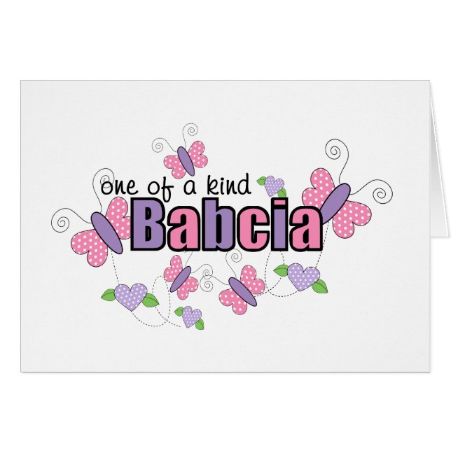 One Of A Kind Babcia (Front Horizontal)