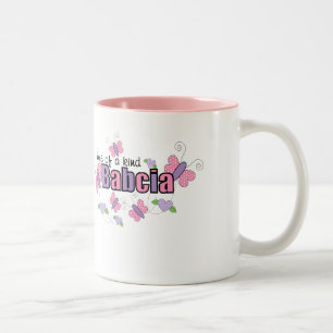 One Of A Kind Babcia Two-Tone Coffee Mug