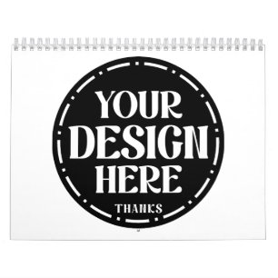 One-of-a-kind, elegant, clean & bold calendar