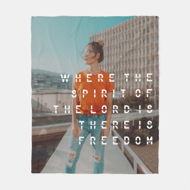 >-> One of a Kind >-> Fleece Throw Blanket (Front)