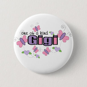 One Of A Kind Gigi 6 Cm Round Badge