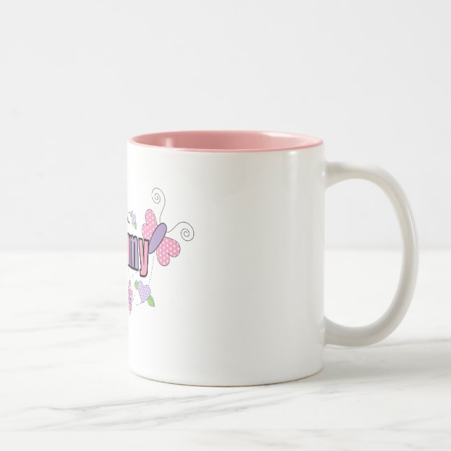 One Of A Kind Grammy Two-Tone Coffee Mug (Right)