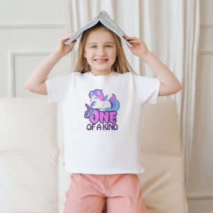 One of a Kind Kawaii Kids Unicorn T-Shirt