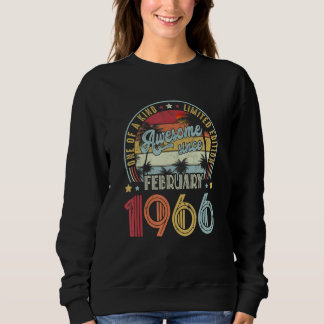 One Of A Kind Limited Edition Awesome Since Februa Sweatshirt