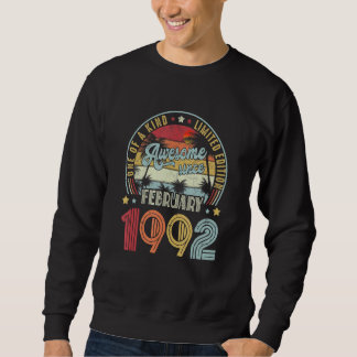 One Of A Kind Limited Edition Awesome Since Februa Sweatshirt