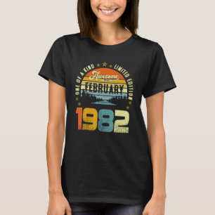 One Of A Kind Limited Edition Awesome Since Februa T-Shirt