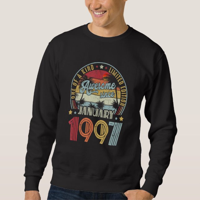 One Of A Kind Ltd Edition 26 Years Awesome Since J Sweatshirt (Front)