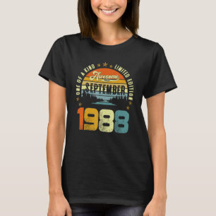 One Of A Kind Ltd Edition 34 Years Awesome Since S T-Shirt