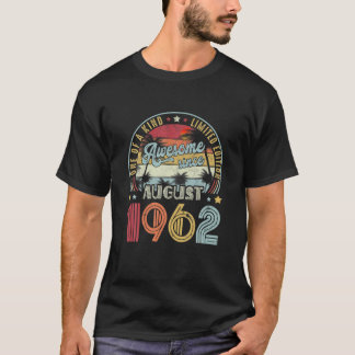One Of A Kind Ltd Edition 60 Years Awesome Since A T-Shirt