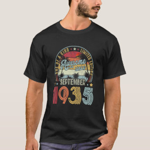 One Of A Kind Ltd Edition 87 Years Awesome Since S T-Shirt