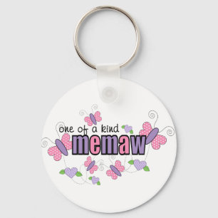 One Of A Kind Memaw Key Ring